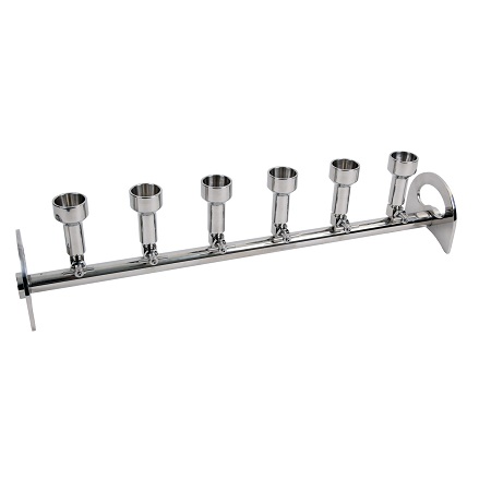 Bộ lọc chân không 06 vị trí bằng Inox (không bao gồm bơm chân không)