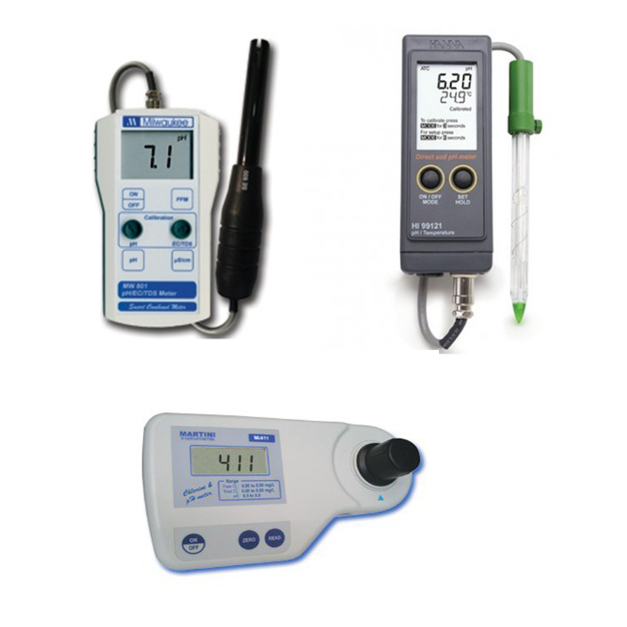 Máy Đo Ph/Mv/ORP/EC/TDS/Mặn/DO/Độ Đục Cầm Tay